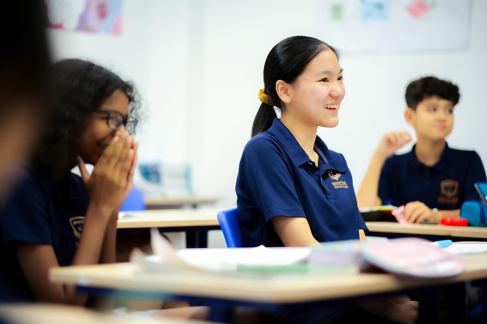 Invictus Student Phnom Penh in Class.JPG